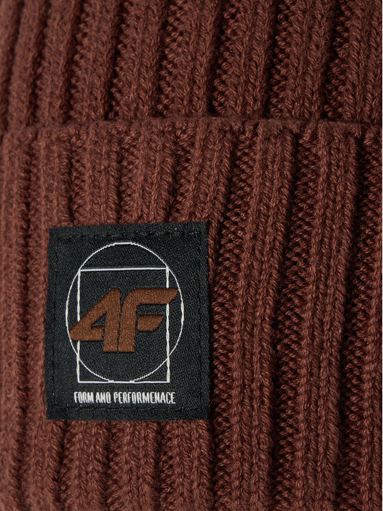 4F 4F Czapka BASIC+ Brązowy
