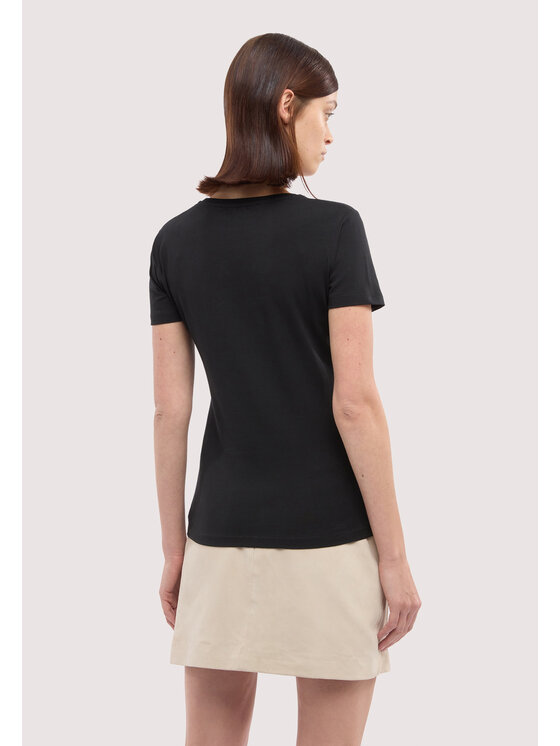 Trussardi Trussardi T-Shirt G1086000240N033 Czarny Regular Fit