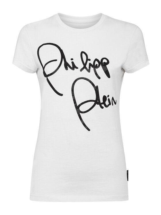 PHILIPP PLEIN PHILIPP PLEIN T-Shirt 4867 Biały