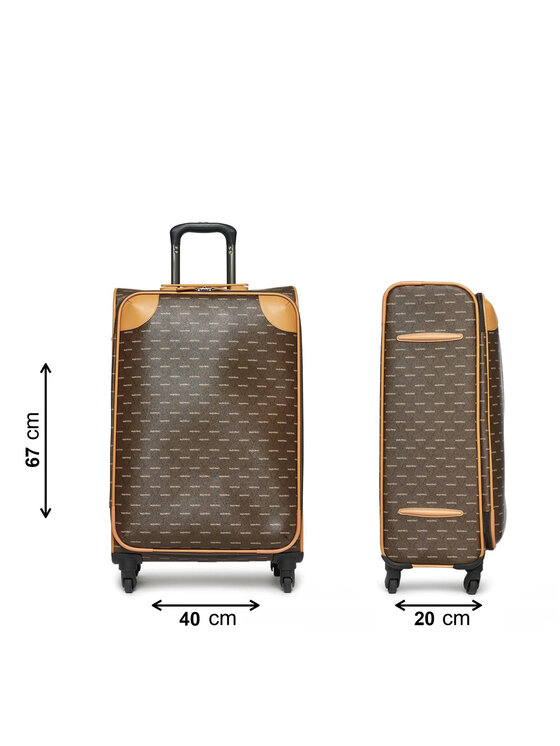 Valentino Valentino Mittlerer Koffer VV3KG02M Braun