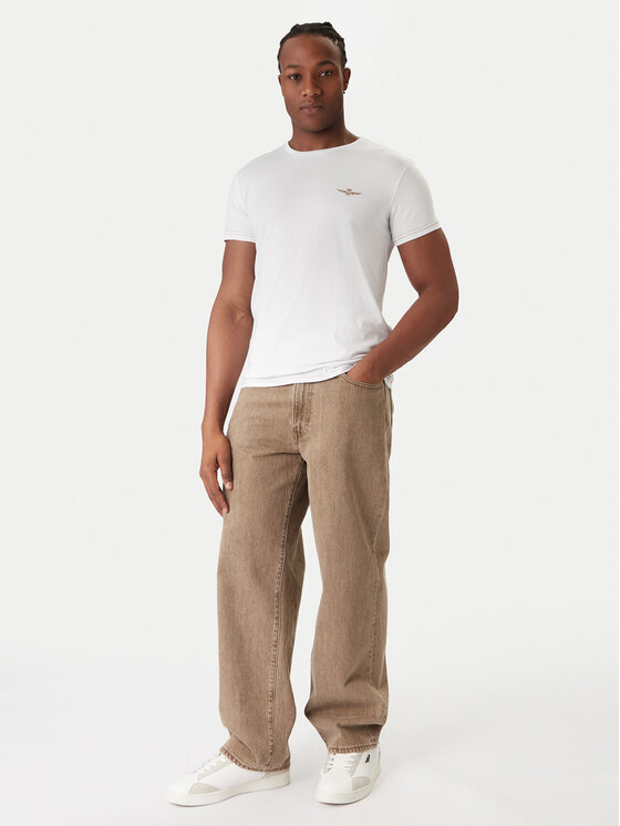 Aeronautica Militare Aeronautica Militare Souprava triček AM1UTI003B Barevná Slim Fit