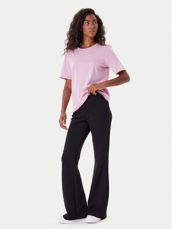 ONLY ONLY Leggings Scarlet 15357949 Crna Flared Fit