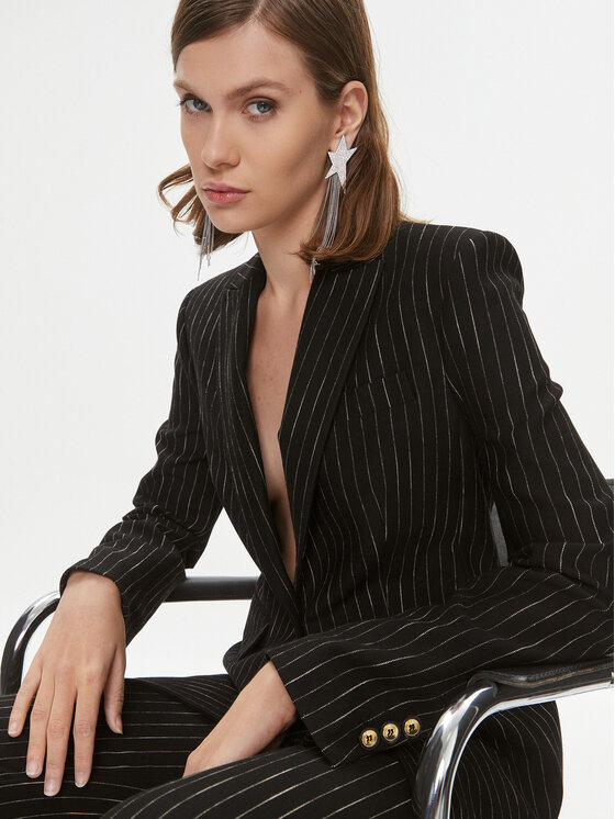 PINKO Pinko Sako 102171 A1AQ Čierna Regular Fit