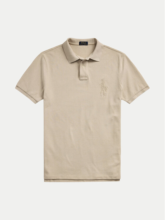 Polo Ralph Lauren Polo Ralph Lauren Poloshirt 710938137011 Beige Slim Fit