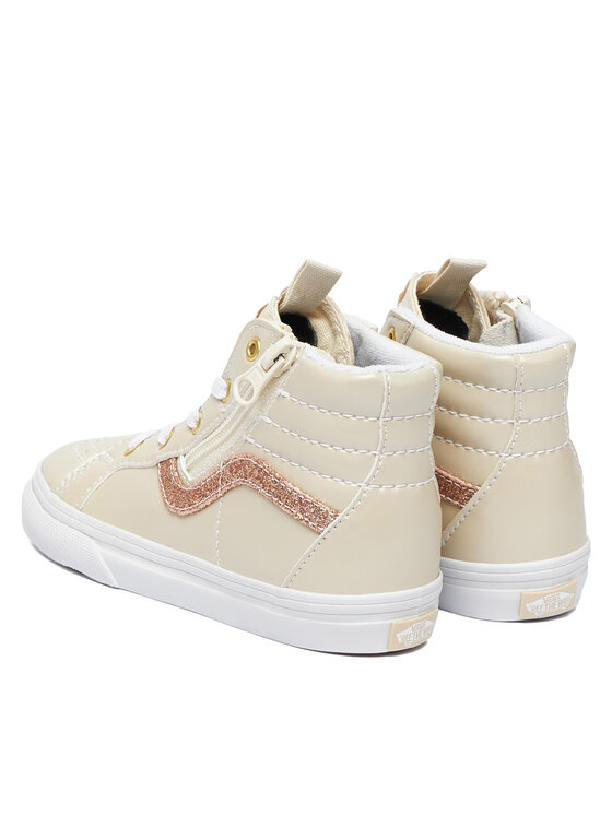 Vans Vans Sneakersy SK8-Hi Reissue Side Zip VN0007Q3DJR1 Krémová