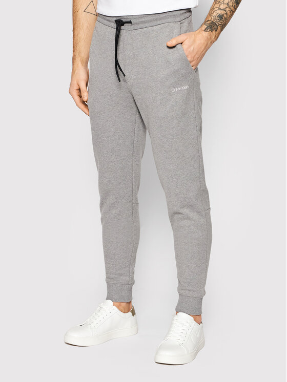 Calvin Klein Calvin Klein Sportinės kelnės Small Logo K10K107954 Pilka Regular Fit