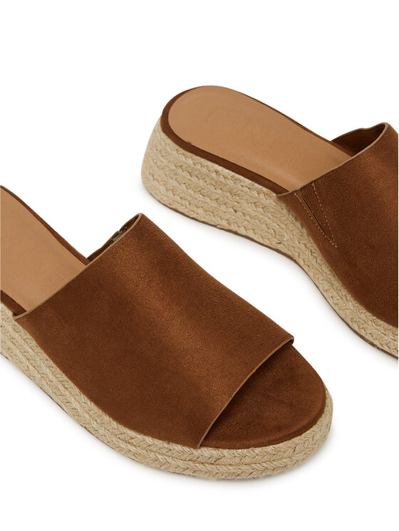 ONLY Shoes ONLY Shoes Espadrilky 15341286 Hnědá