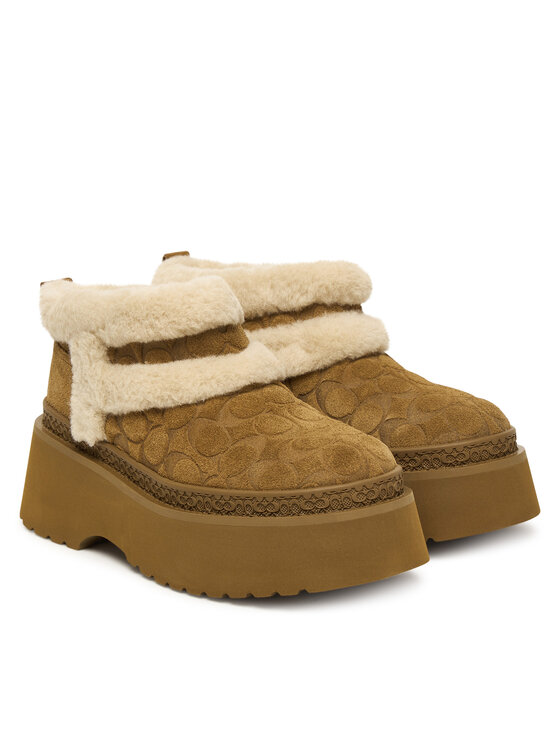 Coach Coach Stivali da neve Christina Signature CCO35 Marrone