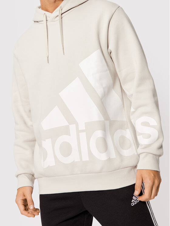 adidas adidas Jopa Essentials Giant Logo Fleece HL6928 Bež Loose Fit