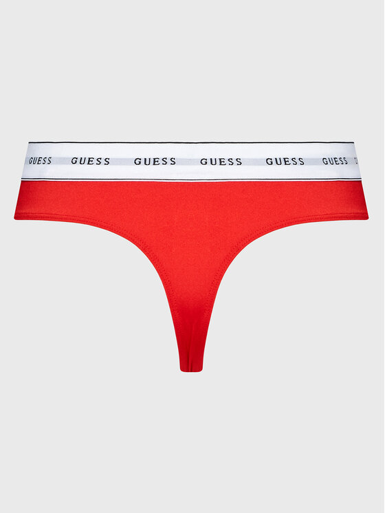 Guess Guess Бикини тип прашка Belle O2BE00 KBBT0 Червен