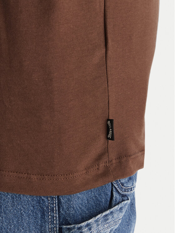 Billabong Billabong Tričko Arch Crew SS EBYKT00100 Hnedá Regular Fit