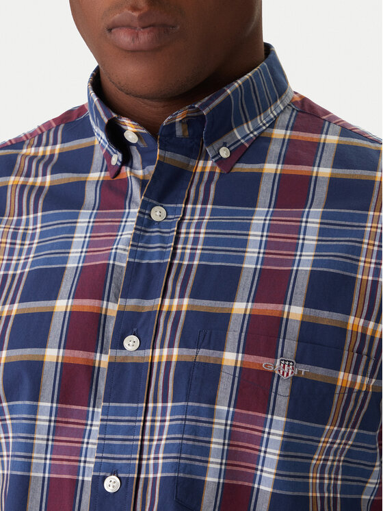 Gant Gant Cămașă 3250212 Bleumarin Regular Fit