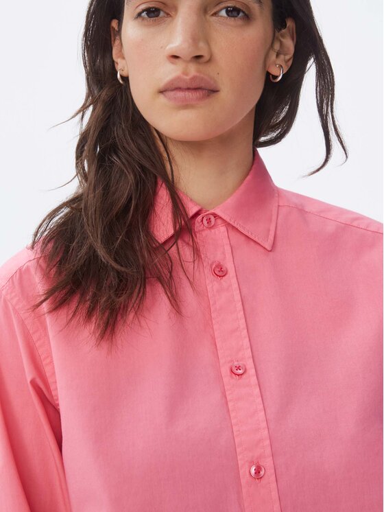 Americanos Americanos Camicia Unisex Memphis Rosa Relaxed Fit