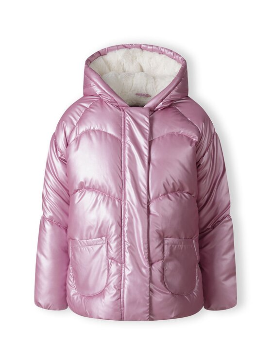Kurtka zimowa, rozmiar 80/86, Różowy, 20coat10