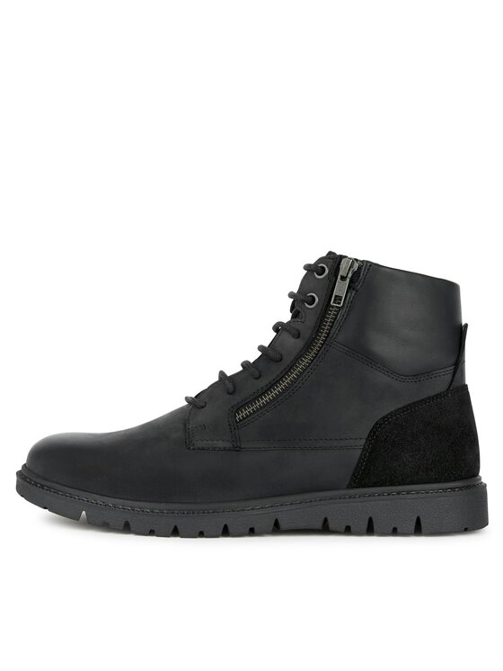 Geox Geox Ghete U Ghiacciaio U36DGB 000CL C9999 Negru