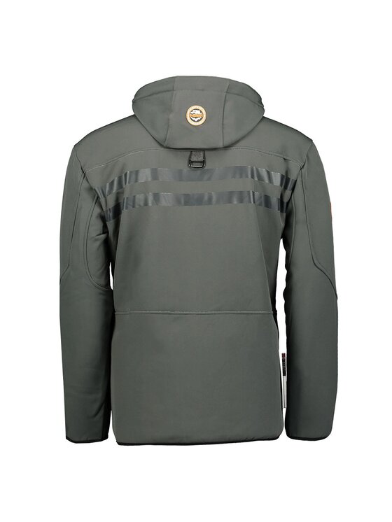 Geographical Norway Geographical Norway Kurtka softshell WY8027H/GN/Dark Grey / Orange Szary Regular Fit