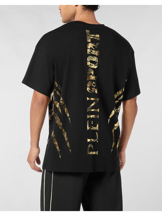 Plein Sport Plein Sport T-särk 28015 Must Regular Fit