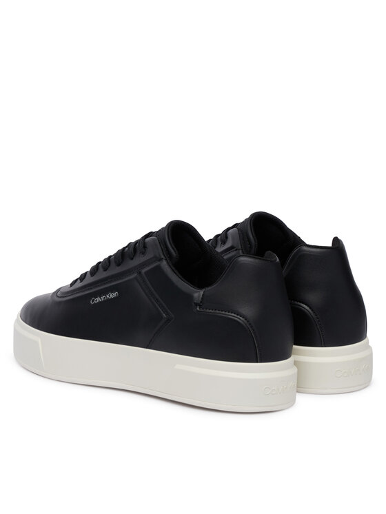 Calvin Klein Calvin Klein Sneakers Basket Cups Oxf Lup Hf Lth YM0YM01452 Nero