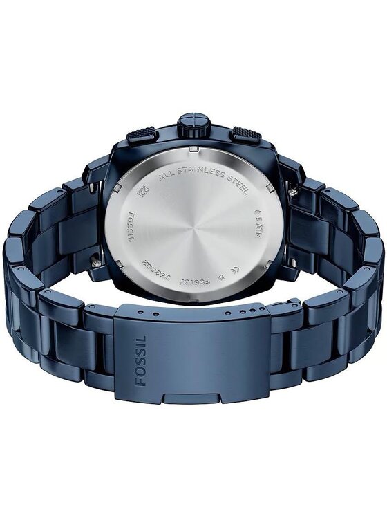 Fossil Fossil Zegarek FS6167 Niebieski