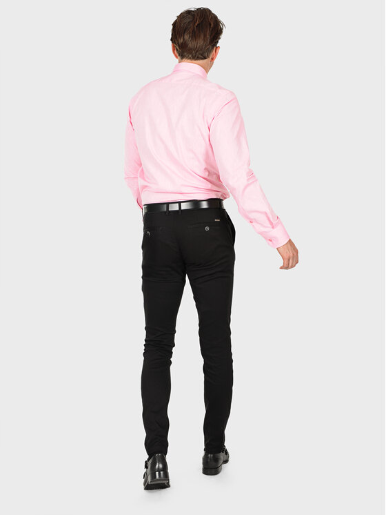 Evenemen Evenemen Koszula James Pink Różowy Slim Fit