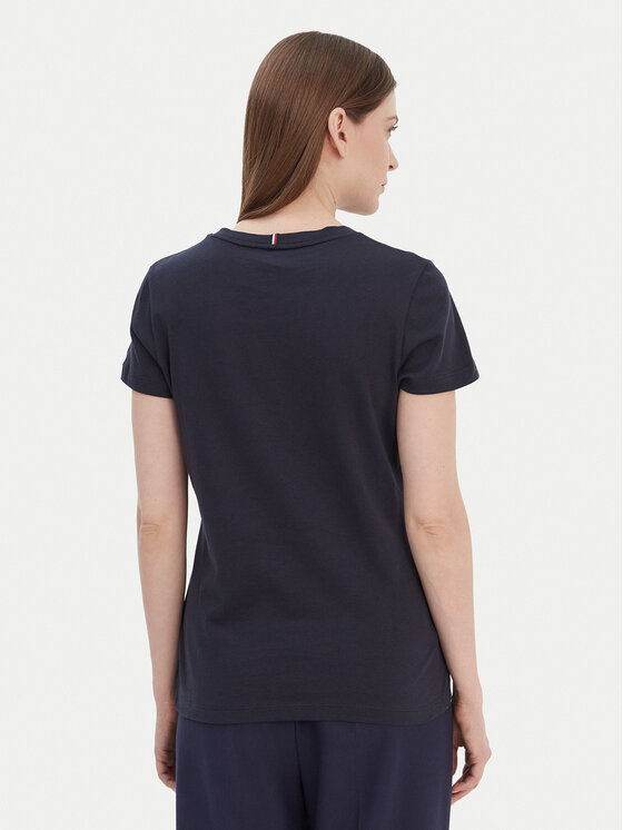 Tommy Hilfiger Tommy Hilfiger Футболка WW0WW22043 Cиній Regular Fit