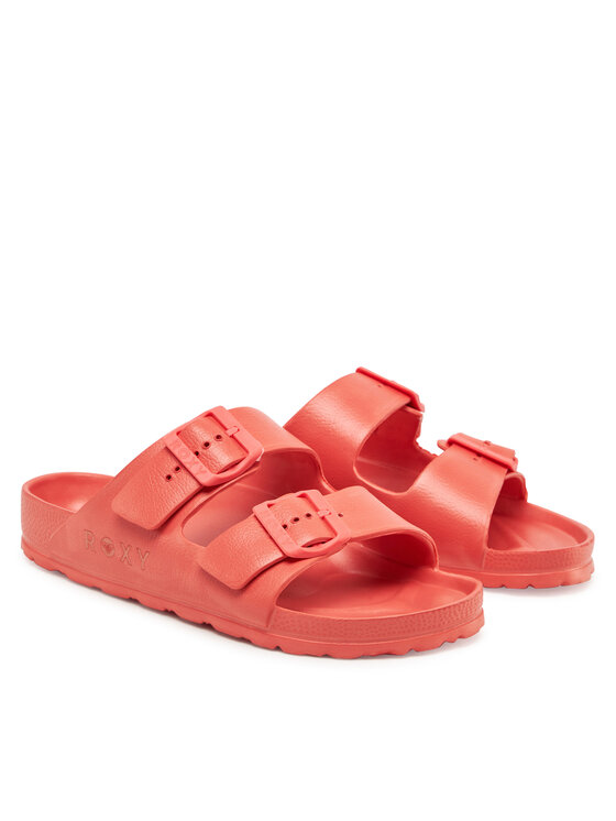 Roxy Roxy Klapki Kattie ARJL101228 Koralowy
