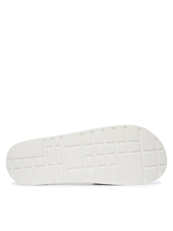 Calvin Klein Calvin Klein Šľapky Ess Slide Cv YM0YM01393 Biela