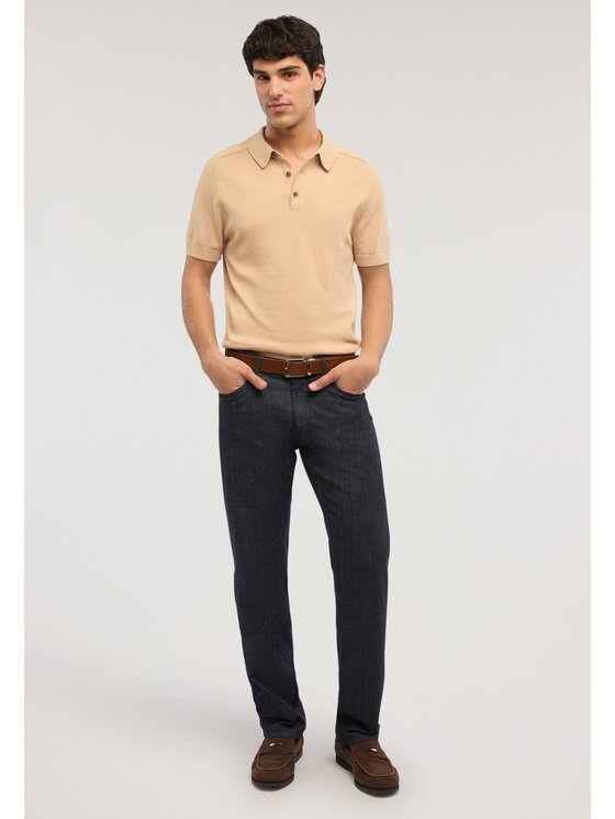 Trussardi Trussardi Sweter M0608000065N012 Kremowy Regular Fit