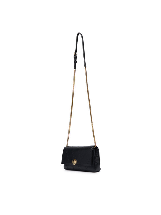 Tory Burch Tory Burch Borsetta Quilted Chain Wallet 186041 Nero