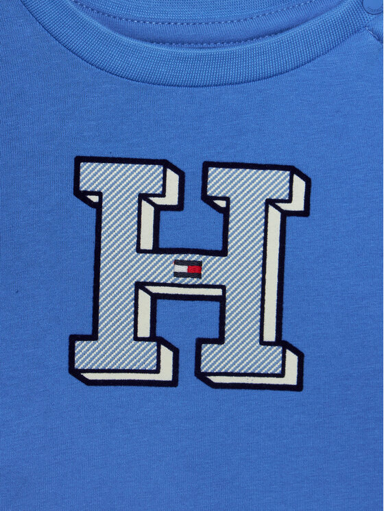 Tommy Hilfiger Tommy Hilfiger T-krekls Ithaca KN0KN01759 Zils Regular Fit