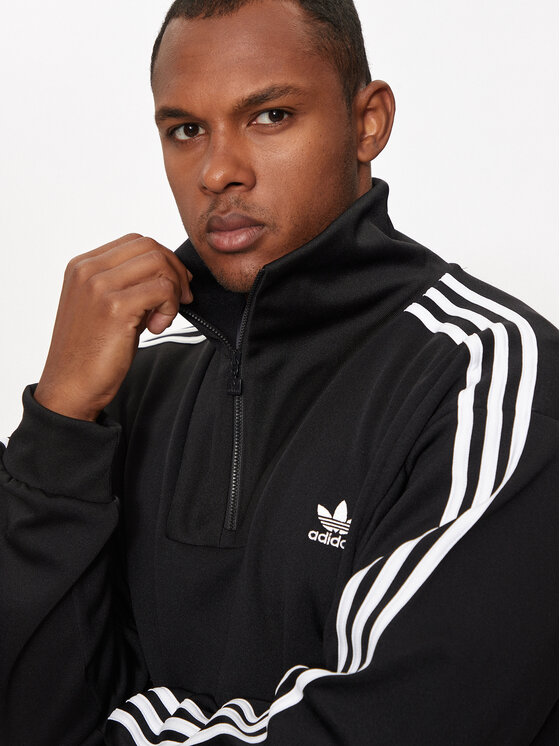 adidas adidas Pulóver adicolor Funnel IZ4803 Fekete Regular Fit