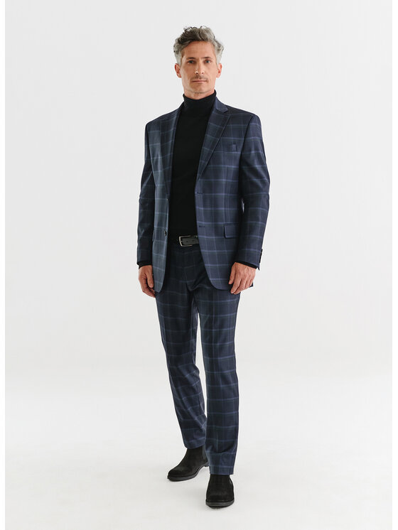 Pako Lorente Pako Lorente Marynarka P23WP-3G-005 Granatowy Slim Fit
