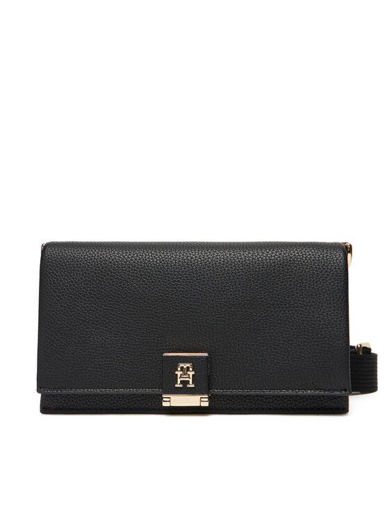 Tommy Hilfiger Tommy Hilfiger Kabelka Th Her Mini Crossover AW0AW17949 Čierna