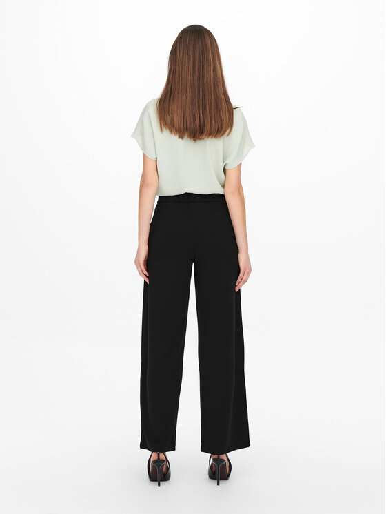 JDY JDY Штани з тканини Geggo 15208430 Чорний Wide Leg