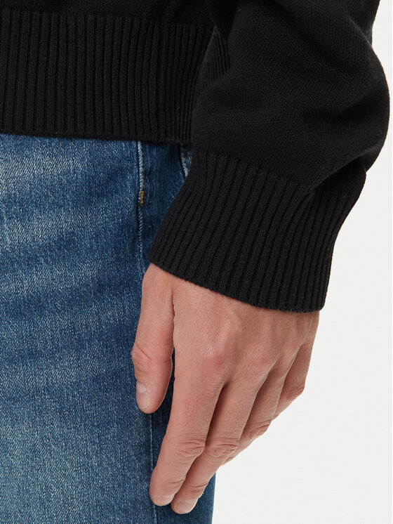 HUGO HUGO Sweter San Casey-CP 50543784 Czarny Relaxed Fit