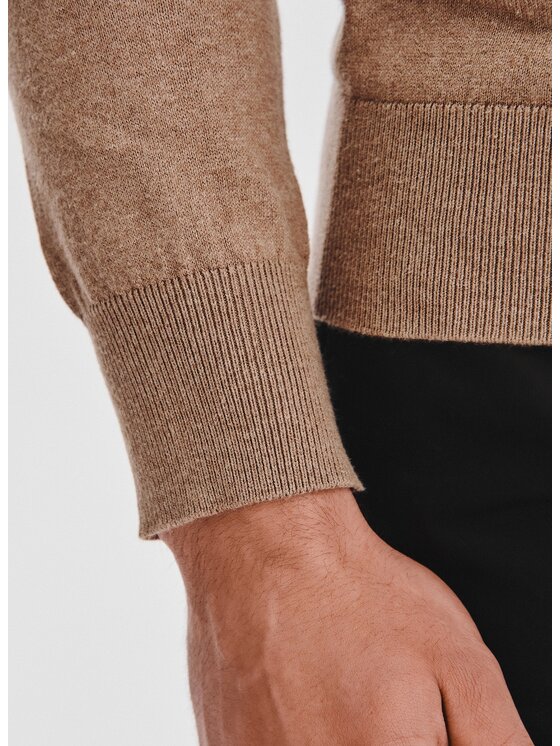 Pako Lorente Pako Lorente Sweter P25WP-2X-004 Beżowy Classic Fit