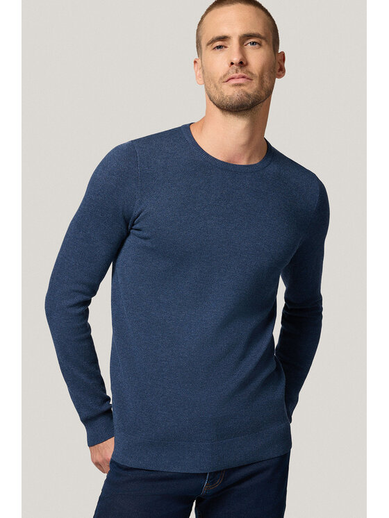 Próchnik Próchnik Sweter PM16 SW073225000067 Granatowy Regular Fit
