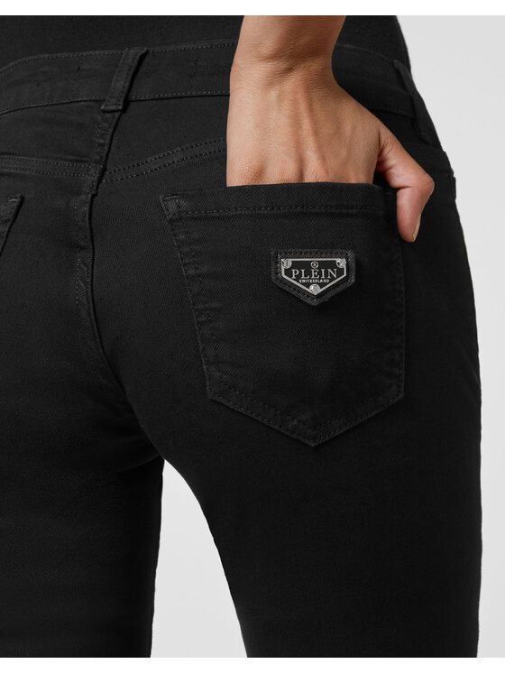 PHILIPP PLEIN PHILIPP PLEIN Jeansy 3039 Czarny Slim Fit
