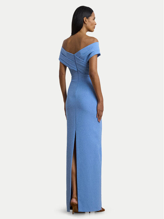 LAUREN RALPH LAUREN LAUREN RALPH LAUREN Večerní šaty 253936391006 Modrá Slim Fit