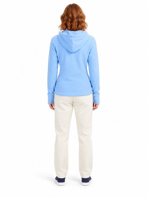 4F 4F Felpa di pile 4FWAW26TFLEF478-32S Blu scuro Regular Fit