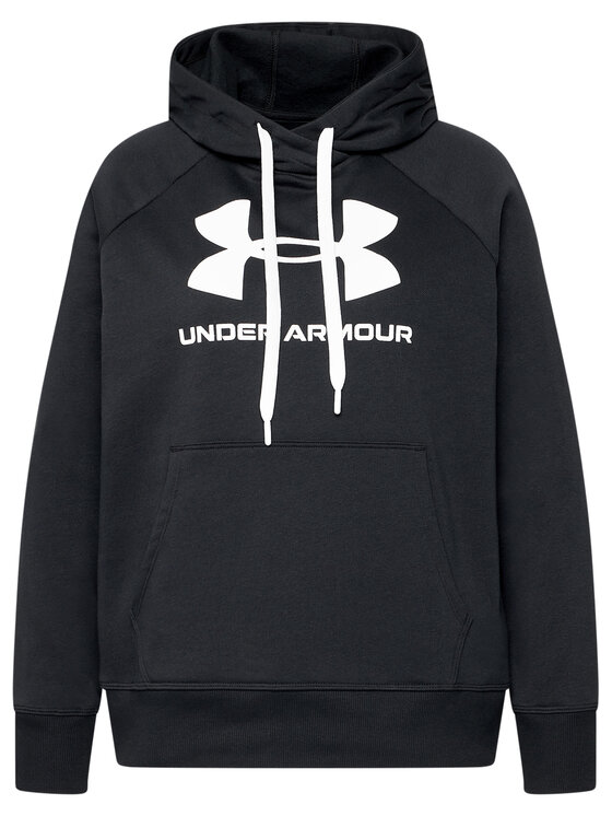 Under Armour Under Armour Bluza Ua Rival Fleece Logo 1356318 Czarny Loose Fit
