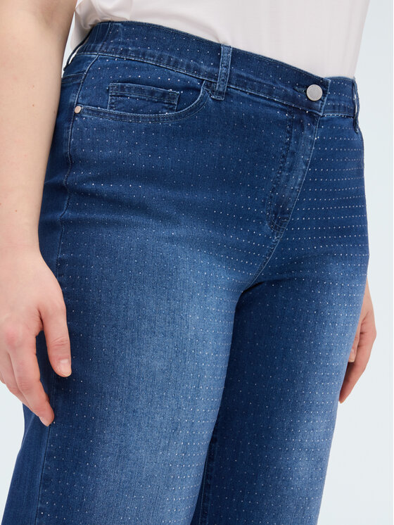Fiorella Rubino Fiorella Rubino Jeans P498T105300N024 Blu Cropp Fit