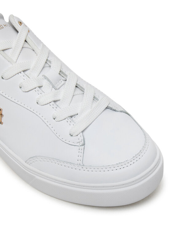 Tommy Hilfiger Tommy Hilfiger Сникърси Essential Chic Court Sneaker FW0FW08579 Бял