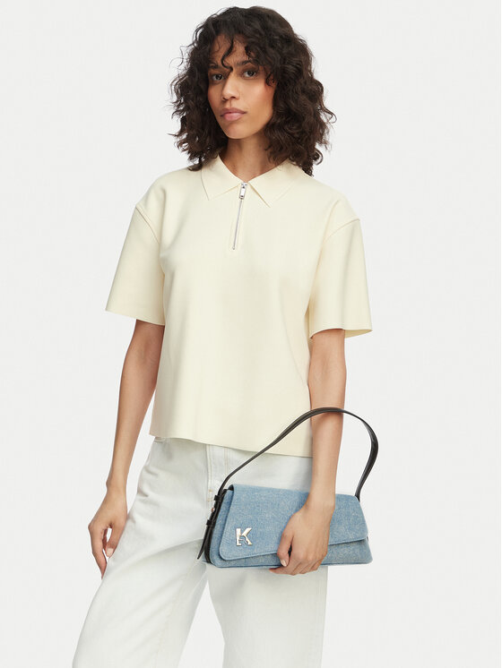 Karl Lagerfeld Jeans Torebka B2W30134 Niebieski