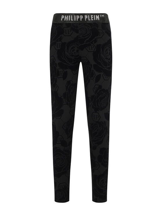 PHILIPP PLEIN PHILIPP PLEIN Legginsy 31058 Czarny Active Fit