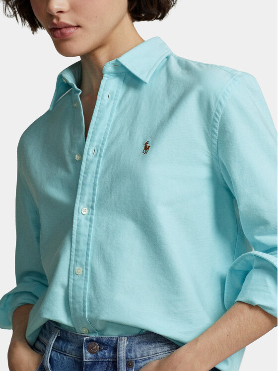 Polo Ralph Lauren Polo Ralph Lauren Hemd Ls Rx Anw St 211932521005 Blau Relaxed Fit