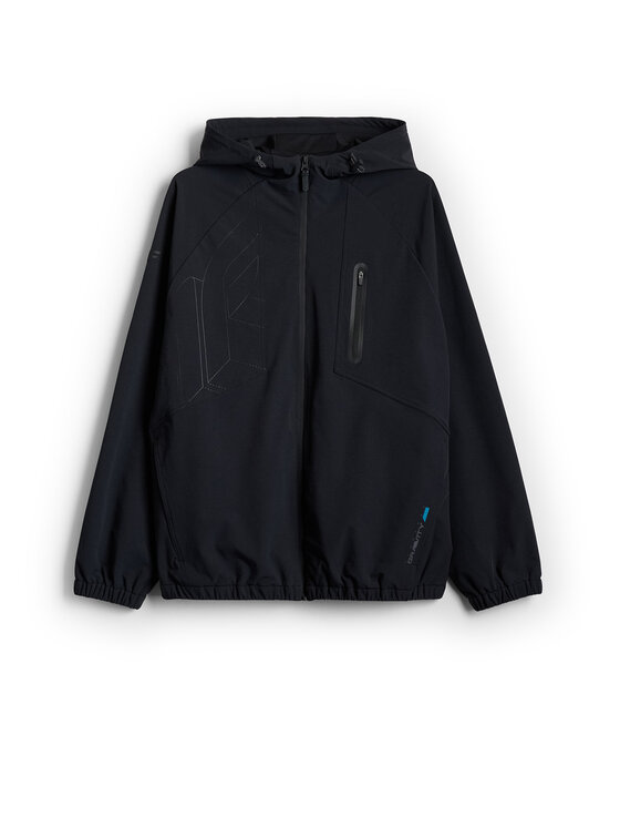 4F 4F Kurtka przejściowa IRON MODE Czarny Loose Fit