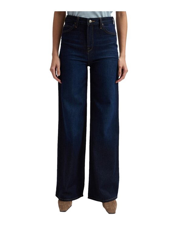 Lee Lee Jeansy Stella Granatowy Relaxed Fit