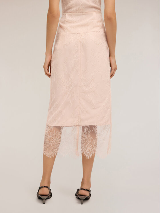 Motivi Motivi Gonna midi 1251Q001110N006 Rosa Regular Fit