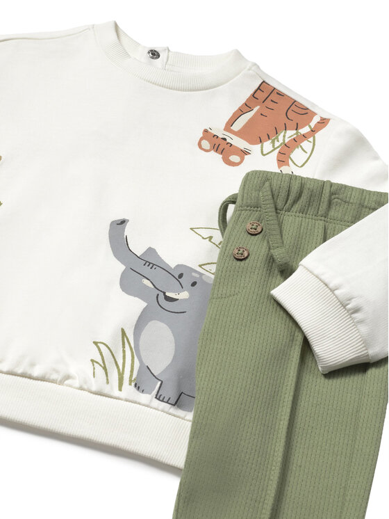 Mayoral Mayoral Jogginganzug 1841 Grün Regular Fit